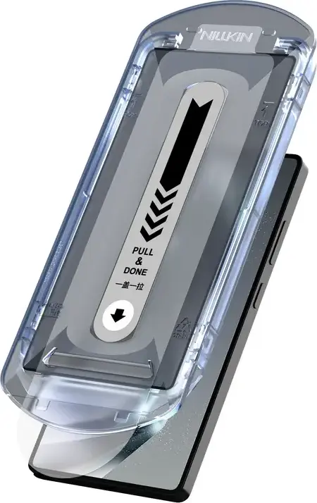 Защитное стекло Nillkin Guardian Full Privacy для Samsung Galaxy S25 Ultra, японское стекло AGC 9H, эффект антишпиона, толщина 0.33мм 2.5D, покрытие Privacy