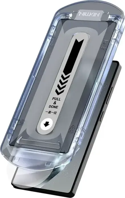 Защитное стекло Nillkin Guardian Full Privacy для Samsung Galaxy S25 Ultra, японское стекло AGC 9H, эффект антишпиона, толщина 0.33мм 2.5D, покрытие Privacy