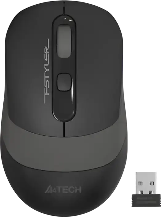 Mouse Wireless A4Tech FG10S, Negru | Gri