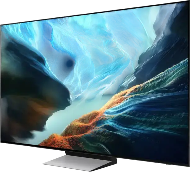 Смарт-ТВ Samsung QE83S90HAEXUA 83" QD-OLED 4K UHD, процессор NQ4 AI Gen3, 165Гц, HDR10+, Dolby Atmos, NVIDIA G-SYNC и AMD FreeSync Premium Pro, черный