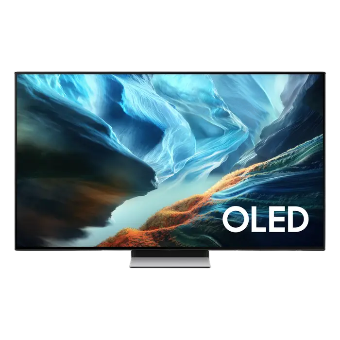 Смарт-ТВ Samsung QE83S90HAEXUA 83" QD-OLED 4K UHD, процессор NQ4 AI Gen3, 165Гц, HDR10+, Dolby Atmos, NVIDIA G-SYNC и AMD FreeSync Premium Pro, черный