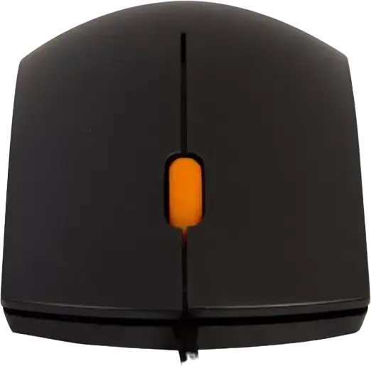 Set Tastatură și Mouse Lenovo 300 USB Combo cu fir, Layout US/RU, Switch Insulă, Taste Insulă Rezistente la Apă, Mouse Optic Ambidextru 1600 DPI, Negru