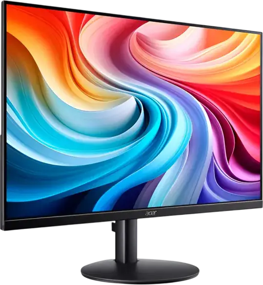 Monitor Acer SA273G0bi 27 inch IPS FHD, 1920x1080, Rata de Refresh 120Hz, Timp Raspuns 1ms, sRGB 99%, Adaptive-Sync, HDMI VGA, Suport VESA, Negru