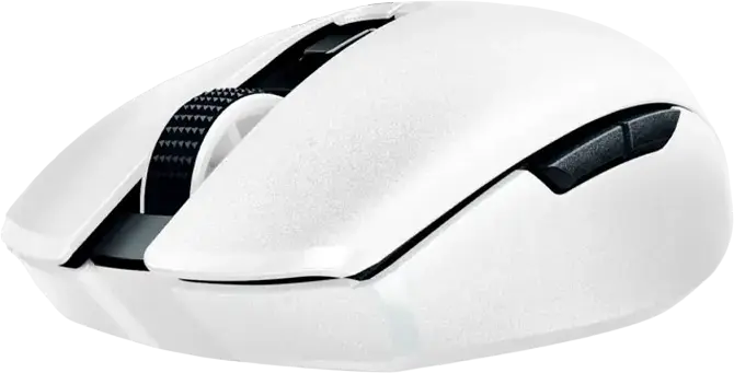 Mouse Gaming Wireless Razer Orochi V2, Alb, Ambidextru, Senzor Optic 5G 18.000 DPI, Conectivitate HyperSpeed 2.4GHz și Bluetooth, Switch-uri Mecanice