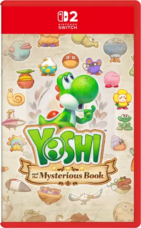 Good-Feel Yoshi And The Mysterious Book, Acțiune și aventură, Nintendo Switch 2, Cartridge