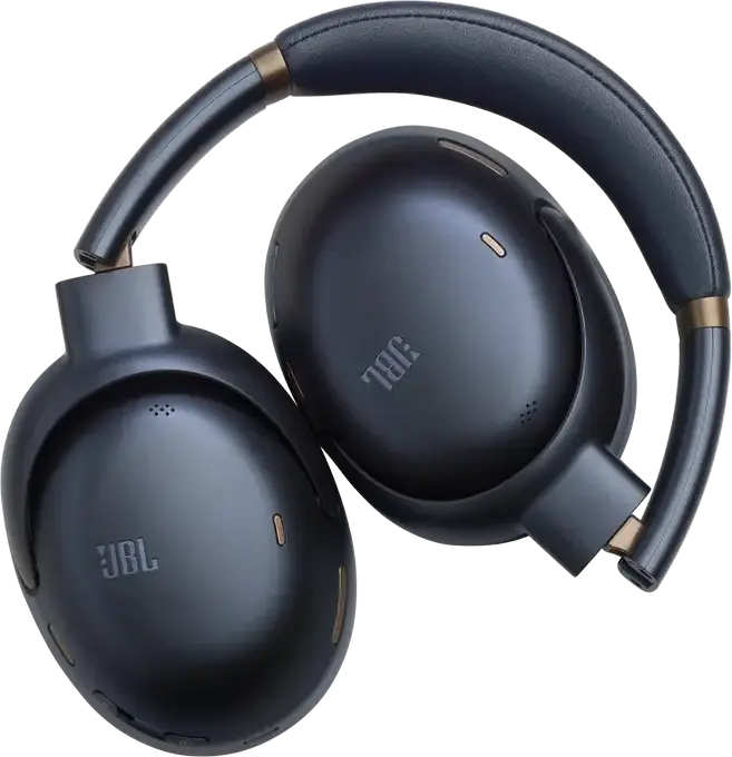 Casca JBL Tour One M3 Smart TX Wireless Over-Ear, Anulare Zgomot True Adaptive 2.0, Sunet Spatial 360, LDAC, Baterie 70h, Culoare: Albastru, cu Transmițător Smart Tx
