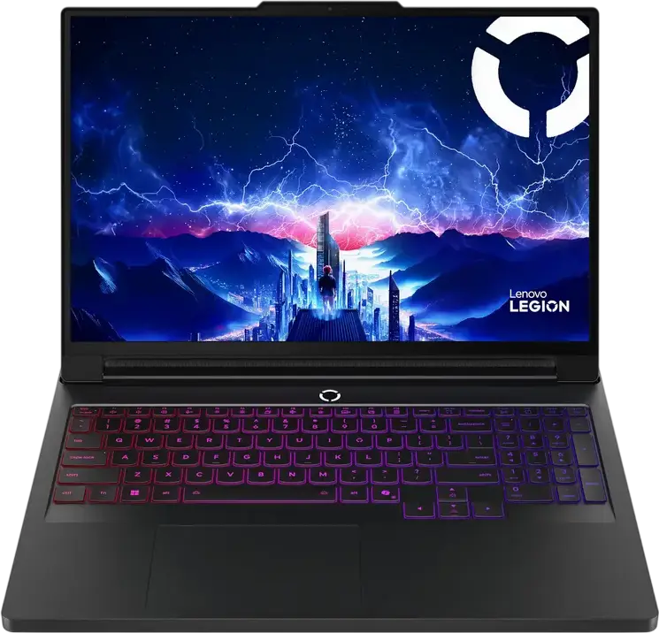 Laptop Gaming 16" Lenovo Legion Pro 7 16IAX10H, Eclipse Black, Intel Core Ultra 9 275HX, 64GB/1024GB, Fără SO