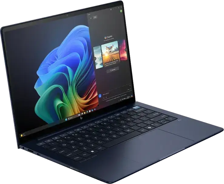 Laptop HP EliteBook Ultra G1i 14" AI - Intel Core Ultra 7 258V Lunar Lake, 32GB LPDDR5X RAM, SSD 1TB, Ecran Tactil IPS WQXGA+ 120Hz, Windows 11 Pro, Aliaj Magneziu