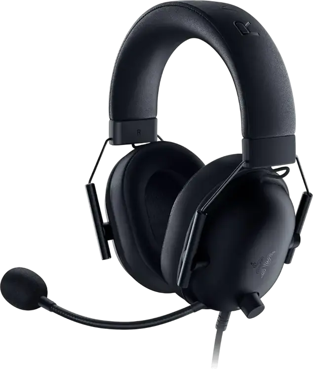 Căști gaming Razer BlackShark V2 X pentru PlayStation, Cu fir, Negru