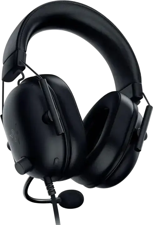 Razer BlackShark V2 X Gaming Headset RZ04-03241 for PlayStation, PC, Mobile - Wired Over-Ear Closed-Back Headphones with 3.5mm Jack, Unidirectional Mic