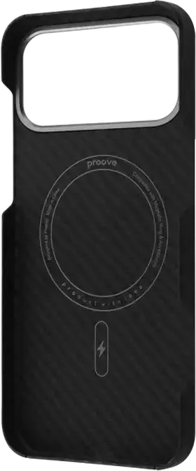 Husă Proove Carbon Slim with MagSafe pentru Apple iPhone 17 Pro Max, Negru