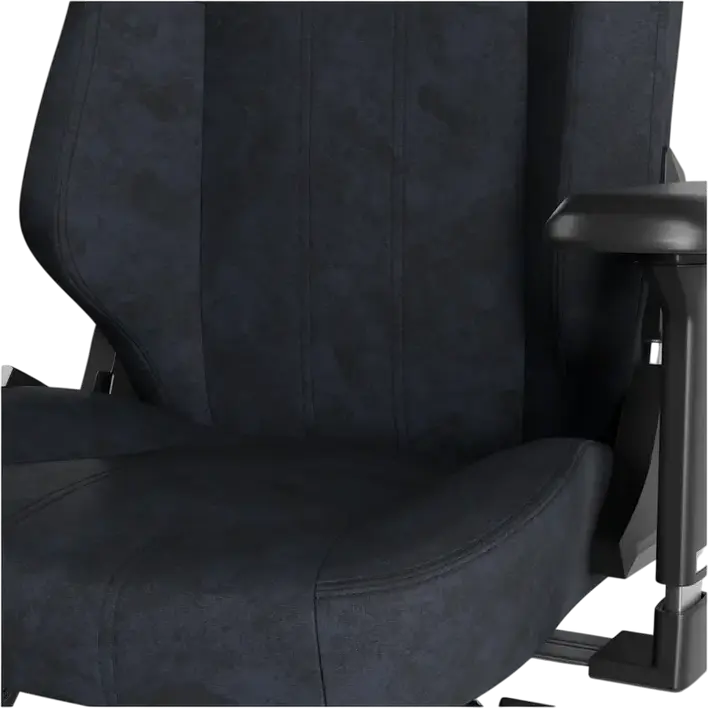 HATOR Arc 3 L Gaming Chair, Velour Upholstery, 4D Adjustable Armrests, Class 4 Gas Lift, Aluminum Base, 170° Recline, Max Load 150kg, Black