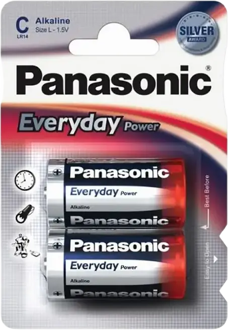 Baterii Panasonic LR14REE, LR14, 2buc.