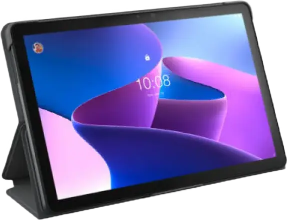 Lenovo Tab M10 3rd Gen Folio Case, Protective Polycarbonate Cover for 10.1 inch Tablet, Stand Mode with Magnetic Closure and Screen Protector Film