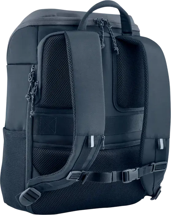 HP Travel 25 Laptop Backpack for 15.6 inch Laptops, 25L Capacity, Water Resistant Polyester, Iron Grey, with Tablet and Phone Pockets, Unisex