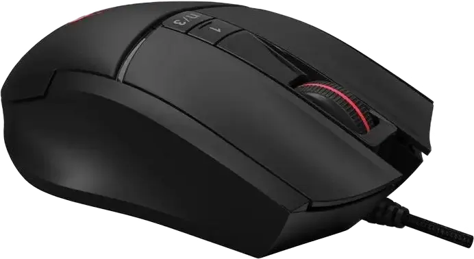 Bloody L65 Max Wired Gaming Mouse, Stone Black, MAX BC3332-A 12K Sensor, 12,000 CPI, 8000 fps, 512 KB Onboard Memory, RGB Backlit, Honeycomb Design, Teflon Feet, USB Interface