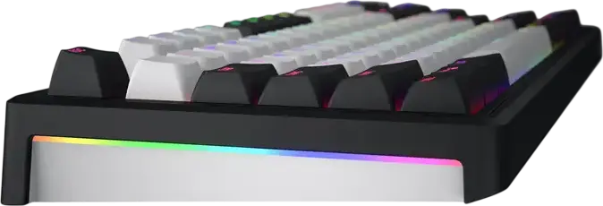 Tastatură Mecanică HATOR Skyfall 80 MAG ULTIMA 8K Wireless 2.4 GHz Bluetooth 5.3 USB-C TKL, Switch-uri Magnetice Aurum Ice Linear, Rapid Trigger, Rata Polling 8000Hz, Taste PBT, Ecran TFT