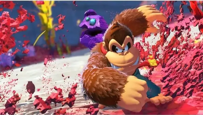 Donkey Kong Bananza pentru Nintendo Switch 2 - Joc de Acțiune și Aventură 3D Platformer, Co-op 2 Jucători, Ieșire HDR, Format Cartuș, PEGI 7