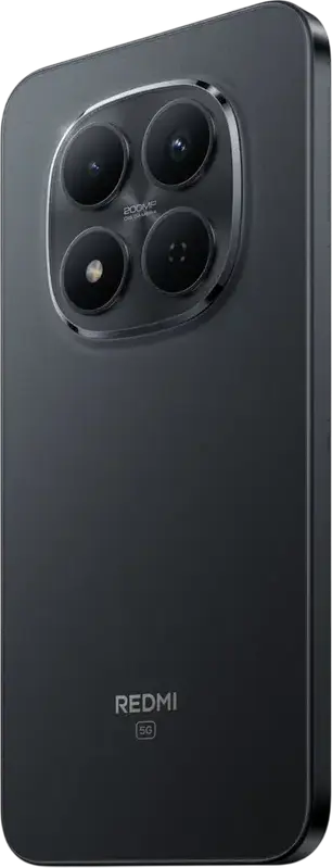 Смартфон Xiaomi Redmi Note 15 Pro 5G, 8ГБ ОЗУ, 256ГБ Память, AMOLED экран 6.83" 120Гц, MediaTek Dimensity 7400 Ultra, Камера 200МП OIS, Аккумулятор 6580мАч, IP68/IP69K, Android 15, Черный