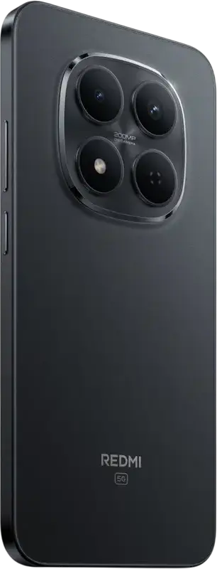 Смартфон Xiaomi Redmi Note 15 Pro 5G, 8ГБ ОЗУ, 256ГБ Память, AMOLED экран 6.83" 120Гц, MediaTek Dimensity 7400 Ultra, Камера 200МП OIS, Аккумулятор 6580мАч, IP68/IP69K, Android 15, Черный