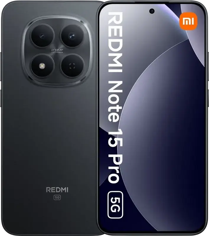 Smartphone Xiaomi Redmi Note 15 Pro 5G, 8GB/256GB, Negru
