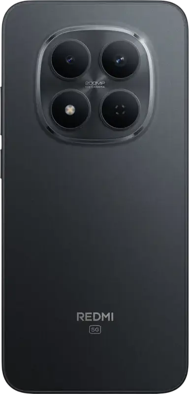Смартфон Xiaomi Redmi Note 15 Pro 5G, 8ГБ ОЗУ, 256ГБ Память, AMOLED экран 6.83" 120Гц, MediaTek Dimensity 7400 Ultra, Камера 200МП OIS, Аккумулятор 6580мАч, IP68/IP69K, Android 15, Черный