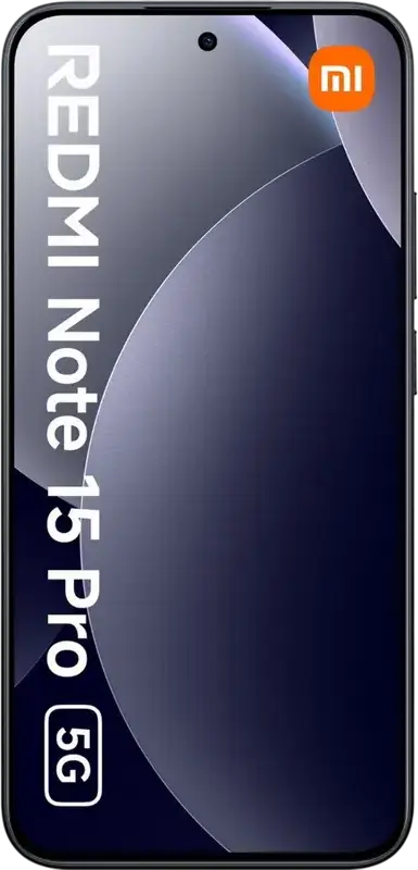 Смартфон Xiaomi Redmi Note 15 Pro 5G, 8ГБ ОЗУ, 256ГБ Память, AMOLED экран 6.83" 120Гц, MediaTek Dimensity 7400 Ultra, Камера 200МП OIS, Аккумулятор 6580мАч, IP68/IP69K, Android 15, Черный