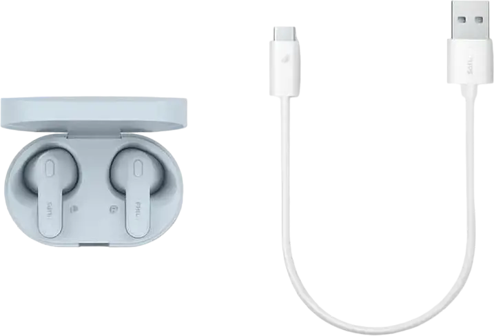 Casca Philips TAT1138 True Wireless TWS, Drivere 13mm, Microfon AI pentru Apeluri Clare, Rezistenta la Apa IPX4, Autonomie Totala 15h, Culoare: Albastru