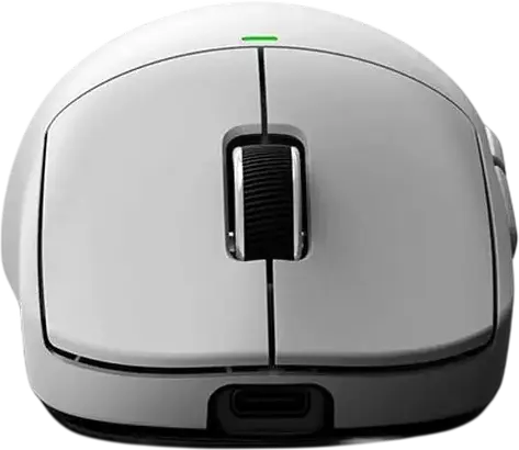 MCHOSE A5 V3 Ultra Tri-Mode Gaming Mouse, White, Bluetooth/USB, Wired/Wireless, PixArt PAW3395 26,000 DPI, 8000Hz Polling Rate, Omron Switches, 56g Lightweight, PTFE Feet, 121.6mm