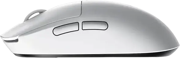 MCHOSE A5 V3 Ultra Tri-Mode Gaming Mouse, White, Bluetooth/USB, Wired/Wireless, PixArt PAW3395 26,000 DPI, 8000Hz Polling Rate, Omron Switches, 56g Lightweight, PTFE Feet, 121.6mm