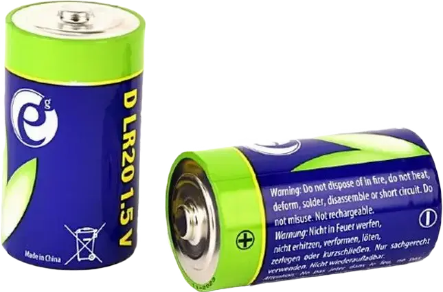 Baterii Energenie EG-BA-LR20-01, D, 18000mAh, 2buc.