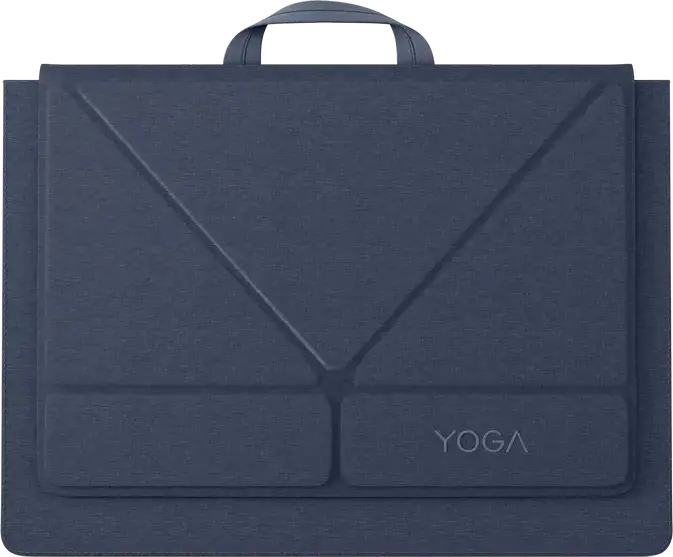 Husa Lenovo Yoga Tote Sleeve GX41U39293 pentru Laptop 16 inch, Poliester Reciclat Rezistent la Apa cu 2 Compartimente, Maner Integrat si Capacitate 16 Inch