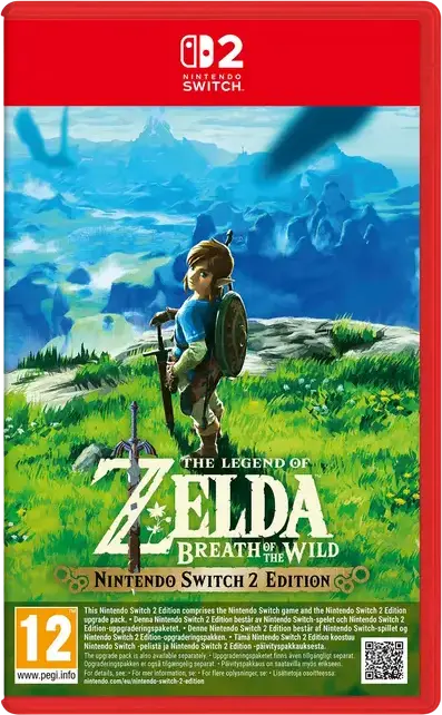 Nintendo The Legend of Zelda: Breath of the Wild, Acțiune și aventură, Nintendo Switch 2, Cartridge