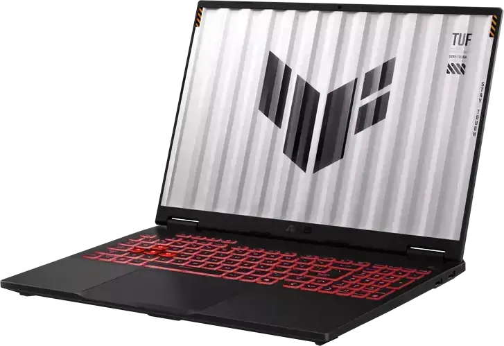 Laptop Gaming 16" ASUS TUF Gaming A16 FA608PP, Jaeger Gray, AMD Ryzen 9 8940HX, 16GB/1024GB, Fără SO