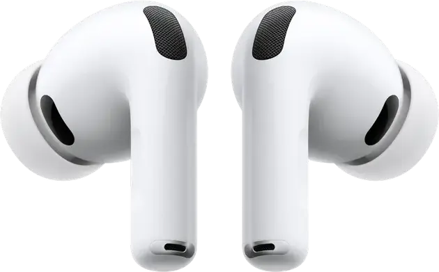 Casca Wireless Apple AirPods Pro 3 Intraaurale cu Chip H2, Anulare Activă a Zgomotului, Audio Adaptiv, Aparat Auditiv, Senzor Ritm Cardiac, Case MagSafe USB-C, Culoare: Alb