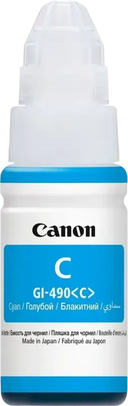 Recipient de cerneală Canon GI-490, 70ml, Cyan