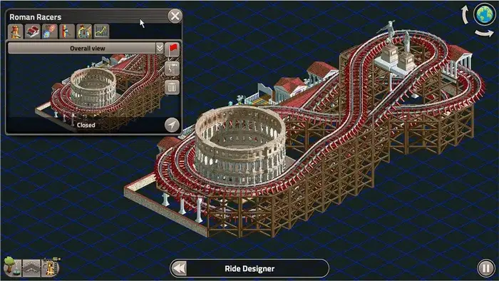 RollerCoaster Tycoon Classic for Nintendo Switch - Strategy Simulation Game Cartridge by Atari, Includes RCT 1 & 2 with Toolkit, Wacky Worlds and Time Twister Expansions