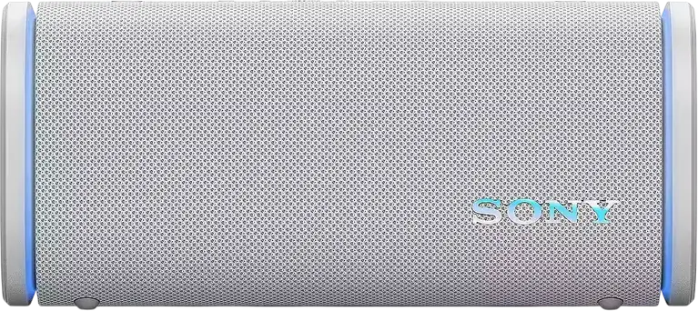 Sony ULT Field 5 Portable Bluetooth Speaker, Off-White, ULT POWER SOUND, Waterproof Dustproof Rustproof, 2-Way System with Passive Radiator, 360 Party Light, Shoulder Strap