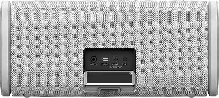 Sony ULT Field 5 Portable Bluetooth Speaker, Off-White, ULT POWER SOUND, Waterproof Dustproof Rustproof, 2-Way System with Passive Radiator, 360 Party Light, Shoulder Strap