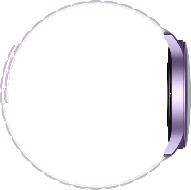 Kieslect Lora Women's Smartwatch, Violet, 3D Semi-AMOLED Round Display, Aluminum Alloy Case, Bluetooth Calling, IP68 Waterproof, Heart Rate, 70+ Sports Modes