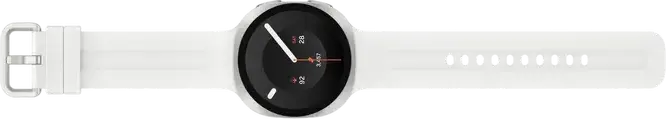 Smartwatch Samsung Galaxy Watch 9 SM-L340 40mm, Snapdragon SW6100 Wear Elite, 2GB RAM, 32GB, Super AMOLED Cristal Safir, IP68, ECG, Presiune Arterială, Bej