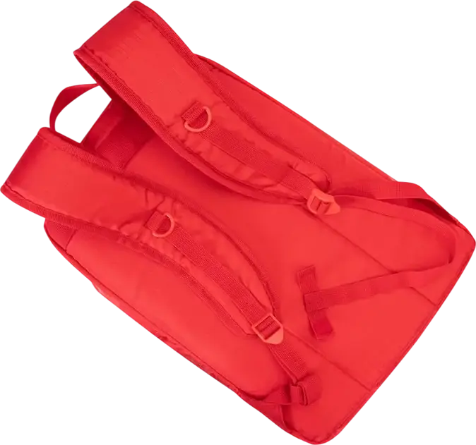 Rucsac Urban Rivacase 5562 Lite, Roșu, Poliester Rezistent la Apă, Compartiment Laptop până la 15.6", Capacitate 24L, Buzunar frontal cu Fermoar, Unisex