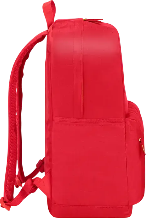 Rucsac Urban Rivacase 5562 Lite, Roșu, Poliester Rezistent la Apă, Compartiment Laptop până la 15.6", Capacitate 24L, Buzunar frontal cu Fermoar, Unisex