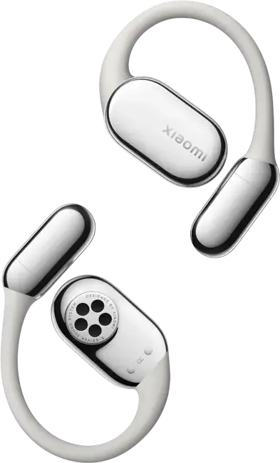 Xiaomi Openwear Stereo Pro Open-Ear Hybrid Wireless Earbuds, Titan Gray, Bluetooth 5.4, 18x13mm Dynamic Driver with Dual Balanced Armatures, IP54, 45h Playback