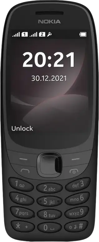 Nokia 6310 (2021) TA-1400 Feature Phone, 2.8" TFT Display, Dual SIM, Bluetooth 5.0, Wireless FM Radio, VGA Camera with LED Flash, 1150 mAh Battery