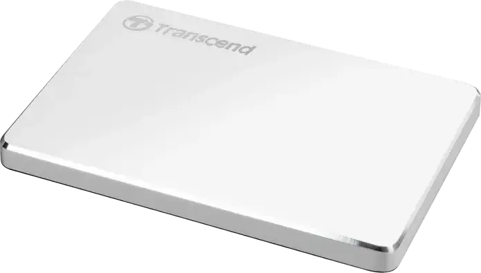 HDD portabil extern Transcend StoreJet 25C3S,  1 TB, Argintiu (TS1TSJ25C3S)