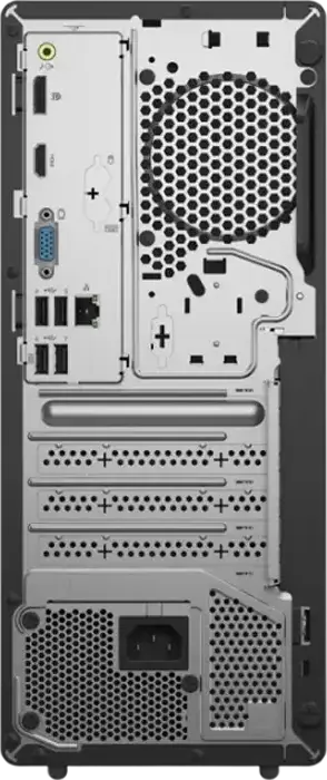 Настольный ПК Lenovo ThinkCentre Neo 50t Gen 5 Tower - Intel Core i3-14100 14-го поколения, 16GB DDR5, 512GB SSD M.2 PCIe, Intel UHD 730, FreeDOS, Черный