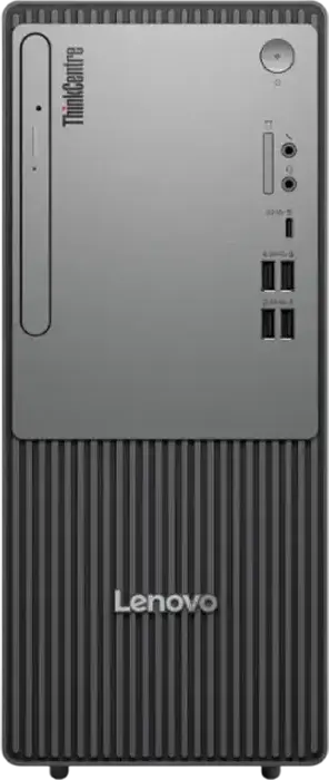 Настольный ПК Lenovo ThinkCentre Neo 50t Gen 5 Tower - Intel Core i3-14100 14-го поколения, 16GB DDR5, 512GB SSD M.2 PCIe, Intel UHD 730, FreeDOS, Черный