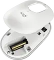 Logitech POP Mouse Wireless Bluetooth Compact Mouse, White, 4000 DPI, Silent Clicks, Dedicated Emoji Button, Ambidextrous Fingertip Grip, 104.8 x 59.4 x 35.2 mm