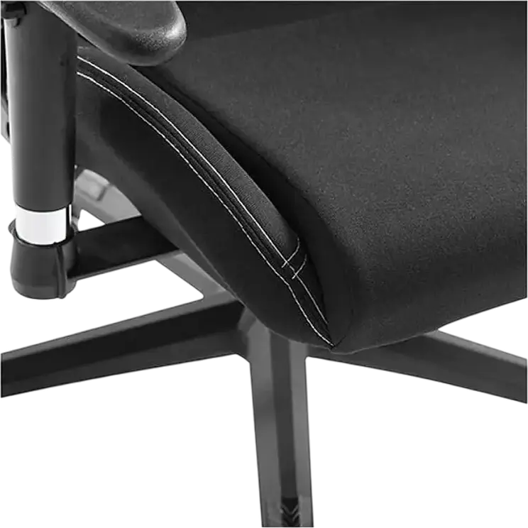 Lumi CH06-14 Gaming Chair, Mesh and Fabric, Breathable Mesh Backrest, 2D Adjustable Armrests, Class 3 Gas Lift, Steel Frame, Max Load 150kg, Recline 150°, Black